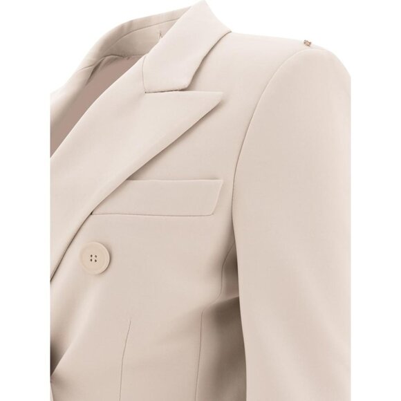 Max Mara Sportmax Double-Breasted Blazer With Spear Lapels tag size S Women - Picture 4 of 4